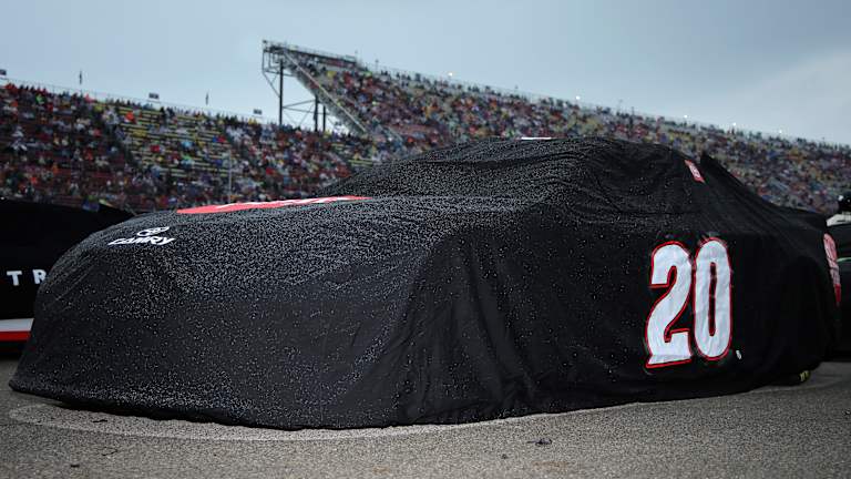 Remainder of NASCAR Cup race at Michigan postponed until Monday